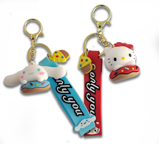 Sanrio Keychain Bundles- Hello Kitty and Cinnamoroll