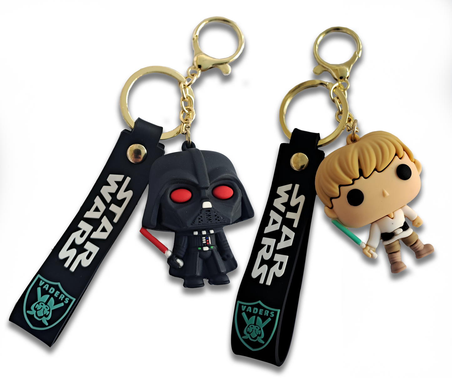 Starwars keychains- Darth Vader and Luke Skywalker