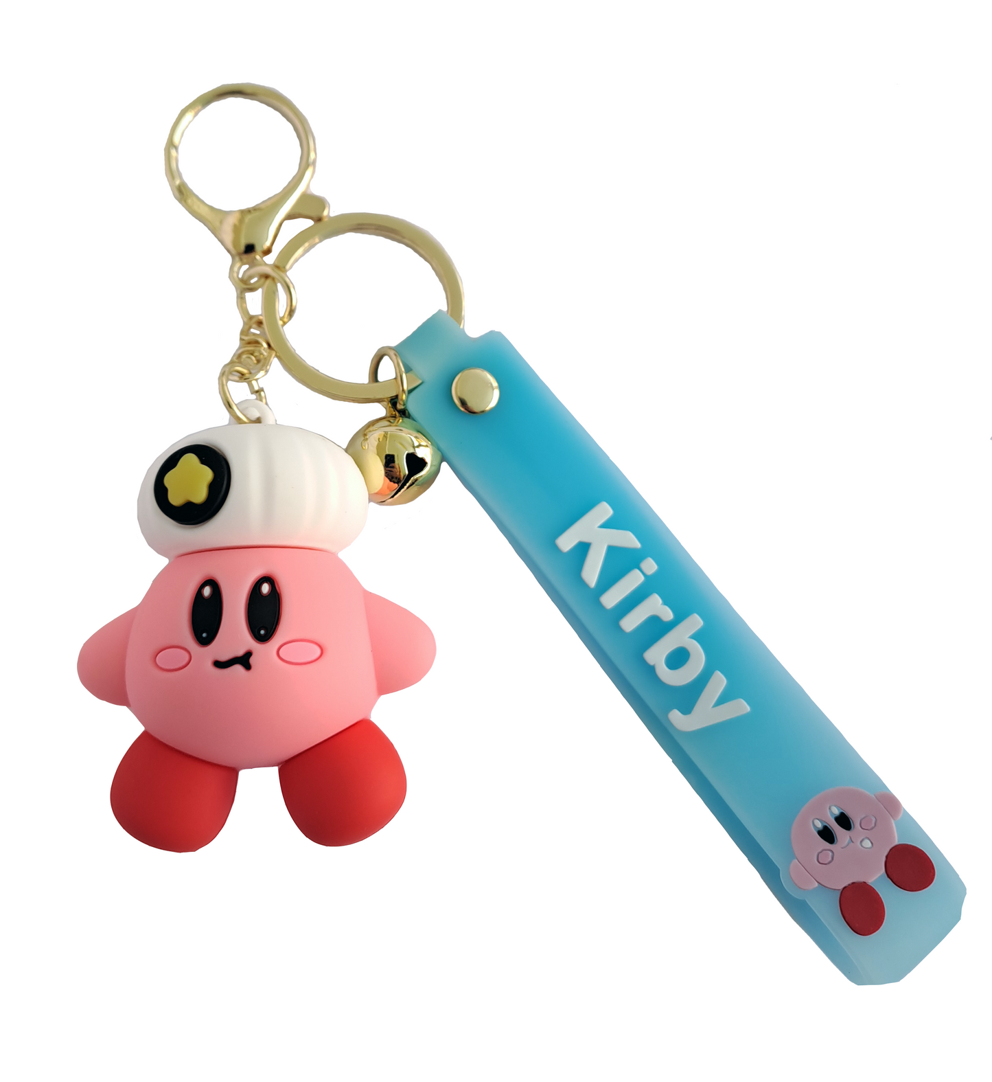 Kirby Strawberry Shortcake / Baker Key Chain