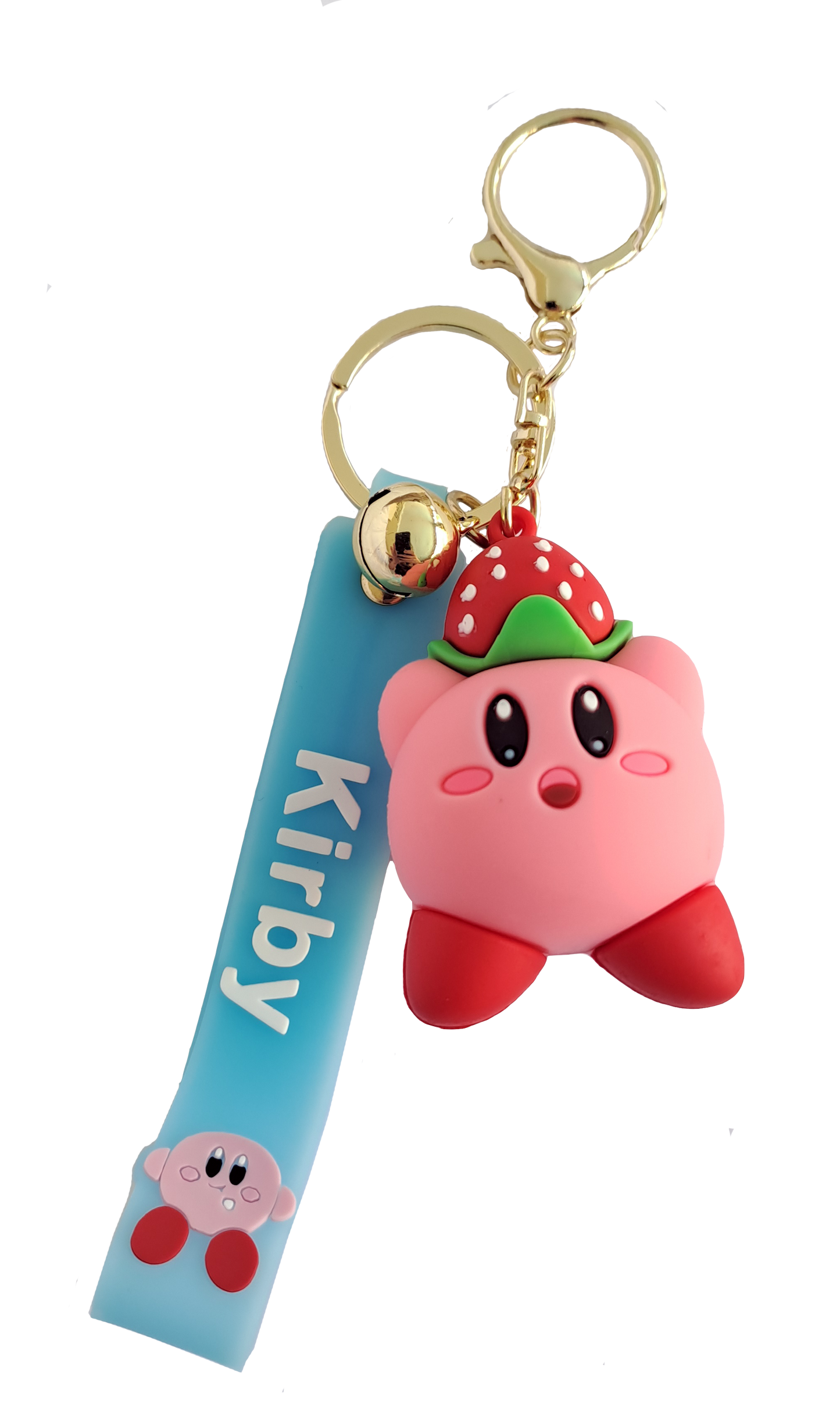 Kirby Strawberry Shortcake / Baker Key Chain