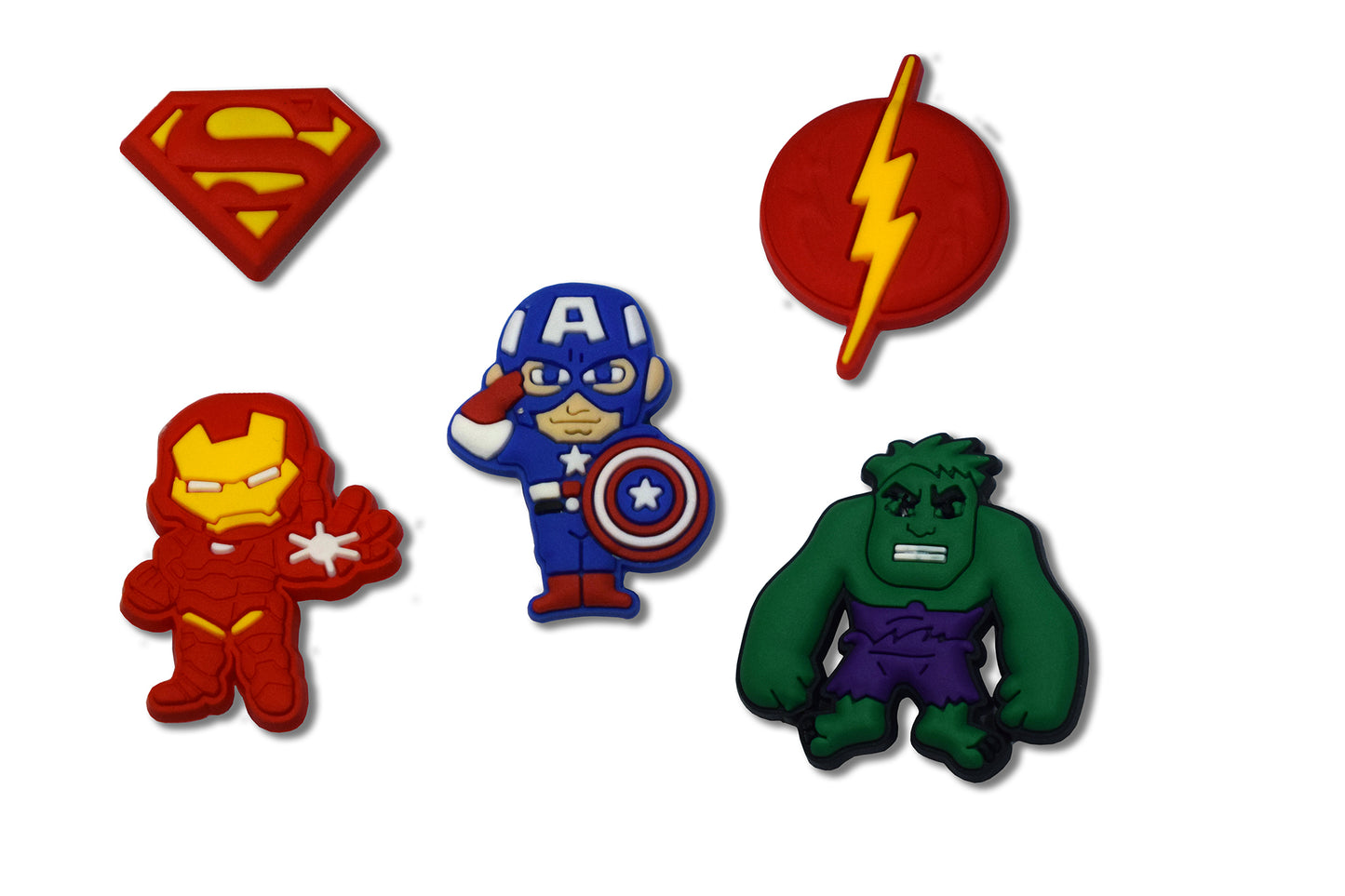 Superhero Jibbitz Bundle