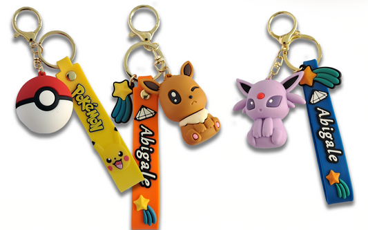 Pokemon Eevee / Espeon Key Chain