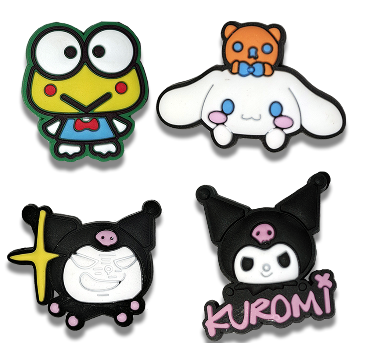 Sanrio - Hello Kitty / My Melody / Cinnamoroll / Keroppi / Kuromi Jibbitz