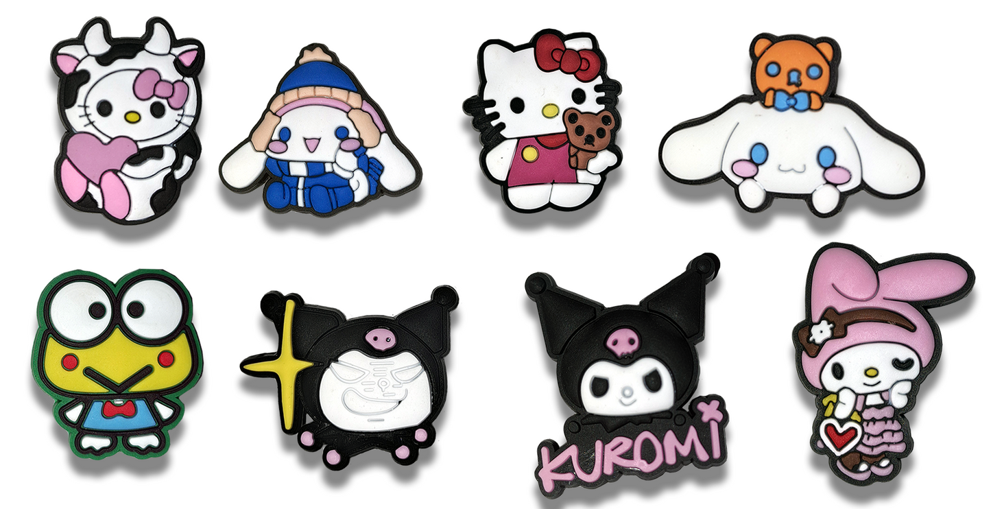 Sanrio - Hello Kitty / My Melody / Cinnamoroll / Keroppi / Kuromi Jibbitz